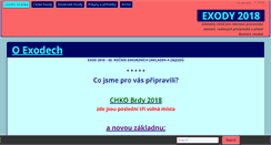 Desktop Screenshot of exody.cz